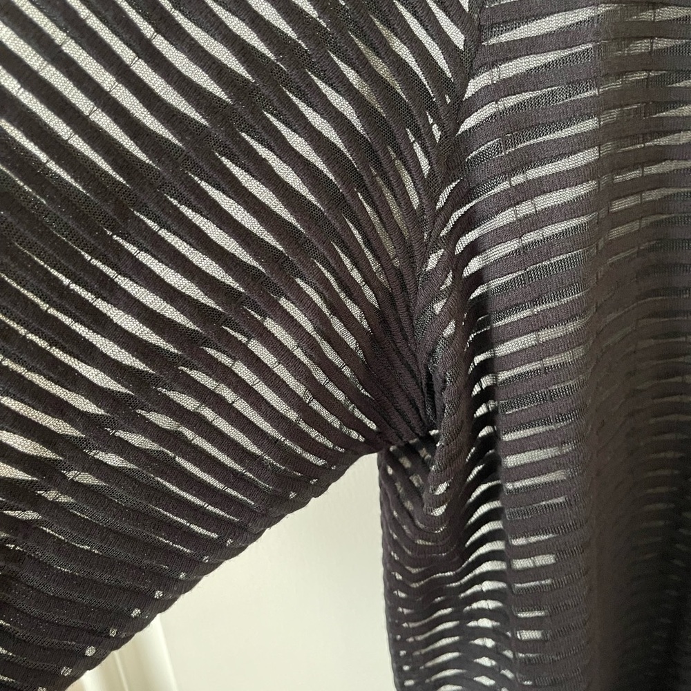 Elegant Black Sheer Women's Jacket - Picture 7 of 7
